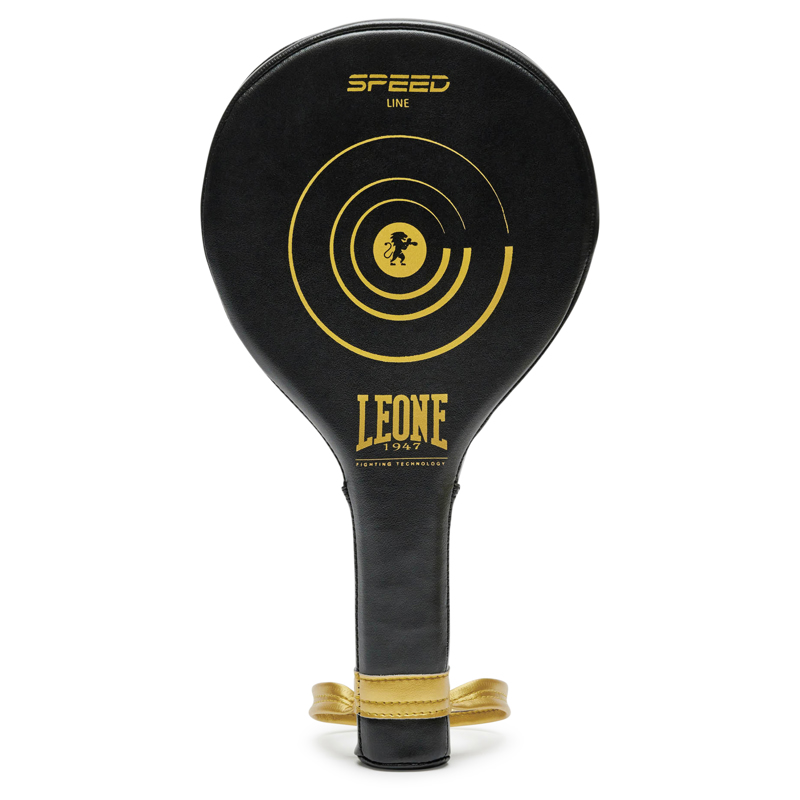 Leone Speed Line Boxing Paddles-Black/Gold
